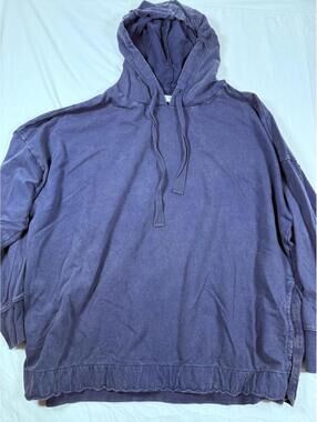 Aerie Vintage Style Purple Hooded Sweatshirt Hoodie 2XL